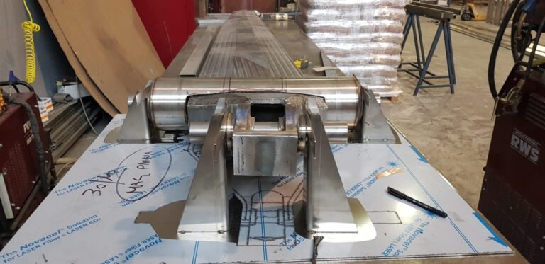 Template pre-welding